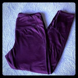 Burgundy RBX leggings
